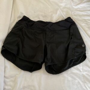 lululemon athletica Women's Athletic Black Shorts